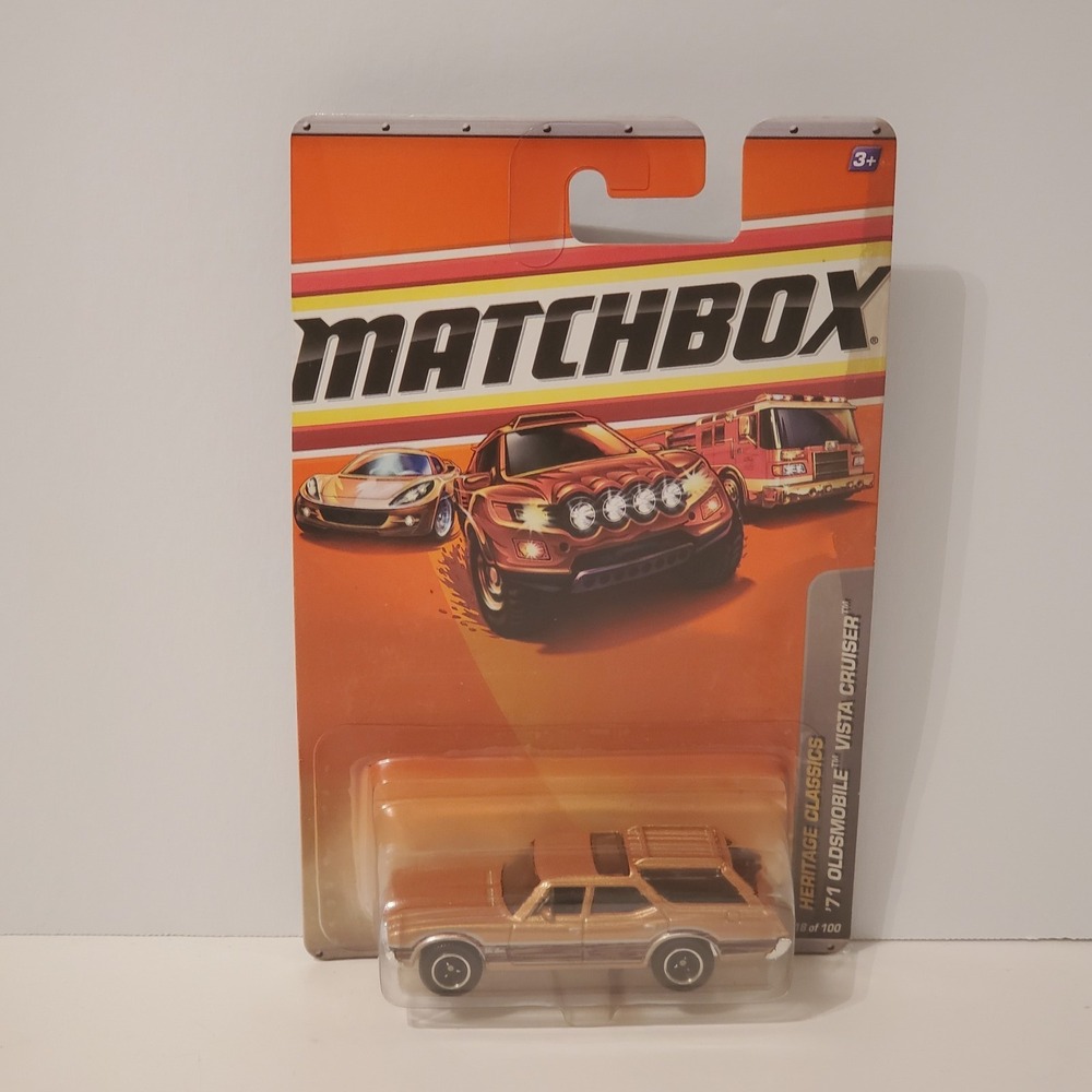 Matchbox 2010 Heritage Classics '71 Oldsmobile Vista Cruiser Metallic Copper New
